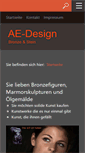 Mobile Screenshot of ae-design.ch