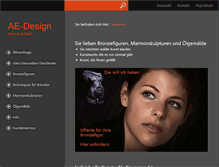 Tablet Screenshot of ae-design.ch